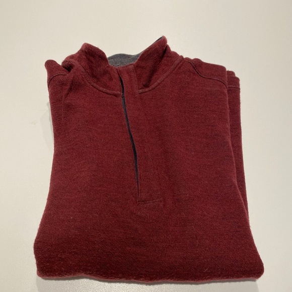 Vineyard Vines Sagamore Wool Quarter Zip - Picture 4 of 4